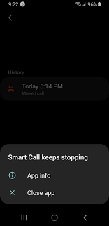 Please note that if you are getting problem with a single app, you need to check it with the app developer. Solved Smart Call App Failure Samsung Community