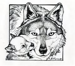Jul 21, 2016 · printable cartoon wolf puppy coloring page. Mexican Wolf Bookmarks And Stickers Lobos Of The Southwest