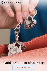 Purse Key Hook By Finders Key Purse The Grommet Key Purse Purse Hanger Key Hooks