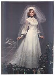 1975 Brides Magazine Retro Wedding Dresses Bridal Gowns Vintage Old Wedding Dresses