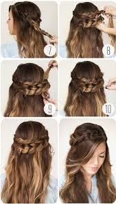 9 Step By Step Hairstyles Perfect For School Easy Hairstyles For Long Hair Long Hair Styles Easy Hairstyles For Medium Hair