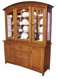 Product titlecoaster company curio cabinet, black and glass. Old Century Mission China Cabinet Amish Crafted Furniture