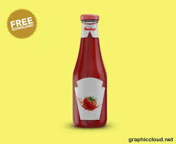 Free Ketchup Branding Mockup Freemockup Net