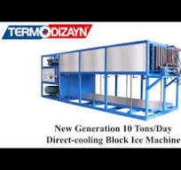 New Generation 10 Tons/Day Direct-Cooling Block Ice Machine