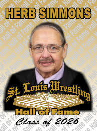 Congratulations to our very own Herb Simmons. The first inductee into the  2026 St. Louis Wrestling Hall of Fame by a majority of the votes. Promoting  matches for SICW since 1973.