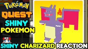 Best Shiny In Pokemon Quest Shiny Charizard Reaction Youtube