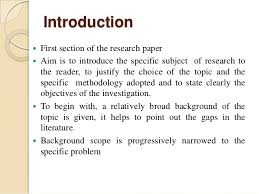 After having written your introduction it's time to move to the biggest part: How To Start An Introduction Research Paper Custom Written Term Papers