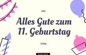 36 Gluckwunsche Zum 11 Geburtstag Finestwords