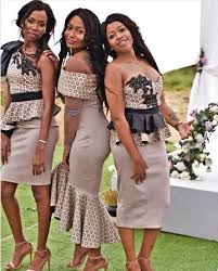 Top South African Shweshwe Dresses For Women 2019 Shweshwe Dresses African Bridesmaid Dresses South African Dresses