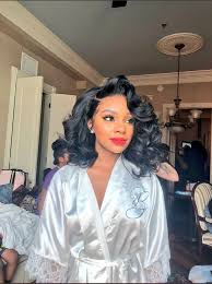 Weave hairstyles 6 pony with curls bridesmaid wedding hairstyles up and to the side hair up do front and. Pin On Black Bride Inspiration