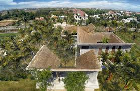 Gallery Of Cam Thanh Community House 1 1 2 Architects 12 Architecture Community Housing Thatched Roof