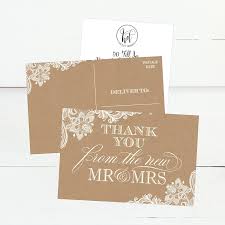 Discover thank you card wording, etiquette, & designs that can help show your gratitude — no matter the recipient or situation. 50 4x6 Rustic Kraft Thank You Postcards Bulk Cute Blank Thank You Cards From The New Mr And Mrs Thank You Note Card Stationery Set For Wedding Gifts Bridesmaid Bridal Shower Engagement