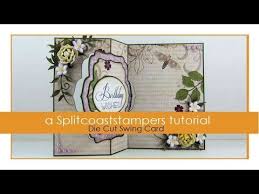 How to make this amazing pop & flip butterfly card. Youtube Swing Card Fun Fold Cards Card Tutorials