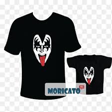 He attended jackson height which gave him the first platform to create a band with his frien. T Shirt Father S Day M Son Gene Simmons Png Pngegg