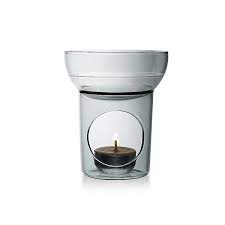 Maison Balzac Smoke Grey Brule Parfum Oil Burner La Gent In 2020 Oil Burners Mouth Blown Glass Tea Lights