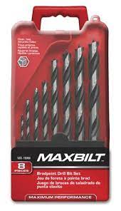 Search the world's information, including webpages, images, videos and more. Maxbilt Black Oxide Brad Point Drill Bit Set 8 Piece At Menards