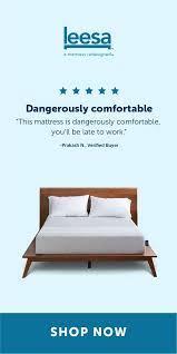 Try The Leesa Mattress For 100 Nights With Free Shipping And Easy Returns It S 100 American Made And Though It Sound Leesa Mattress Online Mattress Mattress
