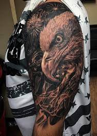 American Eagle Tattoo Inkstylemag Patriotische Tattoos Tattoo Ideen Manner Arm Korperkunst Tattoos