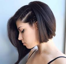 Side Boxer Braids Prom Hairstyles For Short Hair Braids For Short Hair Short Hair Updo