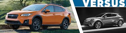 I've been a toyota guy for a long time. 2018 Subaru Crosstrek Vs 2018 Toyota C Hr Model Comparison San Bernardino Ca