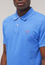 Men T Shirts Gant Polo Shirt Palace Blue Gant Jackets Sale