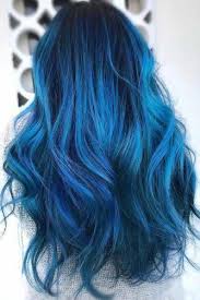 Medium Length Black And Blue Ombre Hair 41 Top Shoulder Length Hairstyles For Black Women In 2019 In 2020 Hair Color For Black Hair Blue Ombre Hair Black Blue Ombre Hair