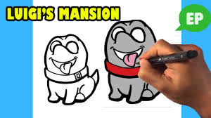 Luigi s mansion ghost coloring pages. How To Draw Luigi S Mansion Polterpup Easy Pictures To Draw Youtube