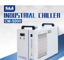 CO2 Laser Cutter Water Chiller Industrial CW5000 CW5200 S&A ...