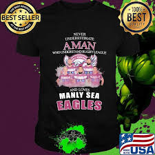 Pencil case pillow case placemat polos puzzle quilt cover set retro scarf shirt shorts sign singlets snack container snapback stationery tees. Never Underestimate A Woman Who Understands Rugby League And Loves Manly Sea Eagles Shirt Hoodie Sweater Long Sleeve And Tank Top