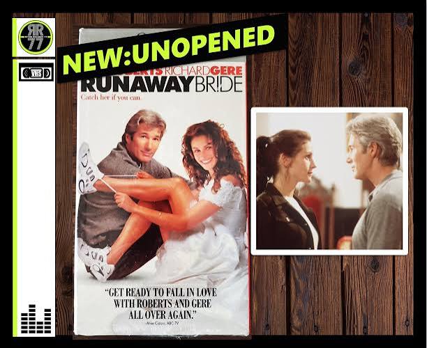 1999 Runaway Bride on VHS, Starring Julia Roberts and Richard Gere - New  Unopened VHS Tape - Etsy