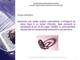 Legea 114 din 1996 republicata. Accesul La Posta Electronica Ppt Download