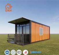 Detachable Living Hotel Camp Prefabricated Construction Site Building  Single Story Two Bedroom Office Temporary Dormitory Flat Pack Container  Homes