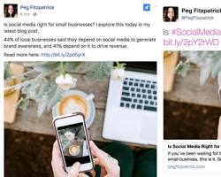 Promoting a blog on social media