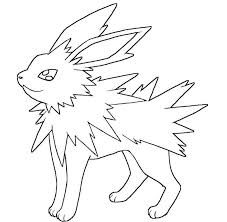 Jolteon Coloring Book Pokemon Coloring Sheets Pokemon Coloring Pages Pokemon Coloring