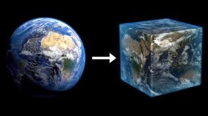 Circumnavigate the globe surrounded by your own art and sleeping i. The Earth In Minecraft 1 1 Scale For The First Time Youtube
