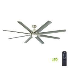 Shop the latest nickel ceiling fan and choose from top modern and contemporary designer brands at ylighting. Ceiling Fans Home Garden Ceiling Fan Light Kit Remote Control Integrated Led Indoor Brushed Nickel 54 In Bistrozdravo Com