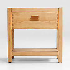 Vecelo is another best tall nightstand designed from the mdf board for added strength. Nightstands And Bedside Tables Online Crate And Barrel