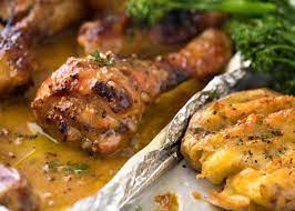 Honey Mustard Baked Chicken Drumsticks Recipetin Eats