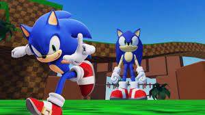 Sonic Awakened V 2 0 New Green Hill Hub World Roblox Youtube New Green Sonic Roblox