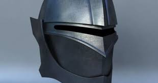 Knight Helmet A 3d Model Max Knights Helmet Futuristic Helmet Helmet Concept