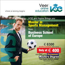 Earn your master's in sport management* from the university of kansas, known for its athletic tradition. Executive Master In Sports Management By Aspire Business School Barcelona In 1 Year On Voe World Online Business School Learning Credential By Email Amazon In Software