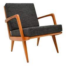 $650.0 peter hvidt teak armchair chair danish modern mid century. 1960s Danish Vintage Cherrywood Armchair Vintage Wood Armchair Vintage Danish Armchair Wood Arm Chair