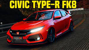 Spoon honda civic ek9 type r 1.1. Assetto Corsa Honda Civic Type R Fk8 Youtube