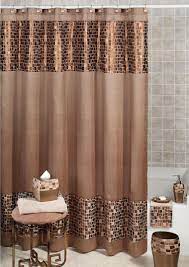 Tende Per Bagno Proposta Elegante Bagno Marrone Bagno E Moderno