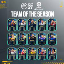 Detailed info include goals scored, top scorers, over 2.5, fts, btts, corners, clean sheets. Laliga Santander Team Of The Season Tots Fut 21 Offizielle Ea Sports Website