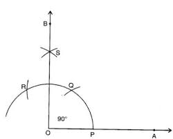 Keep both feet flat on the floor. How To Construct A 90 Degree Angle With Compass Brainly In