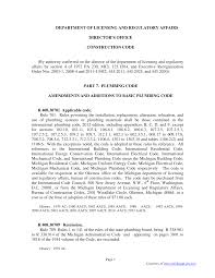 Submit this form or email us at feedback@up.codes and we'll reply as soon as possible. Https Www Lansingmi Gov Documentcenter View 359 Plumbing Code Amendments Pdf