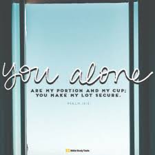 It was also released as a single, harrison's first as a solo artist, and topped charts worldwide; If We Lived With God As Our Portion Psalm 16 5 Your Daily Bible Verse June 7 Your Daily Bible Verse