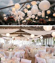 6 White Round Paper Lantern Even Ribbing Hanging Decoration Paper Lanterns Wedding Paper Lantern Decor Round Paper Lanterns
