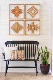 Diy Wooden Aztec Wall Art Aztec Home Decor Aztec Wall Art Rustic Wall Decor